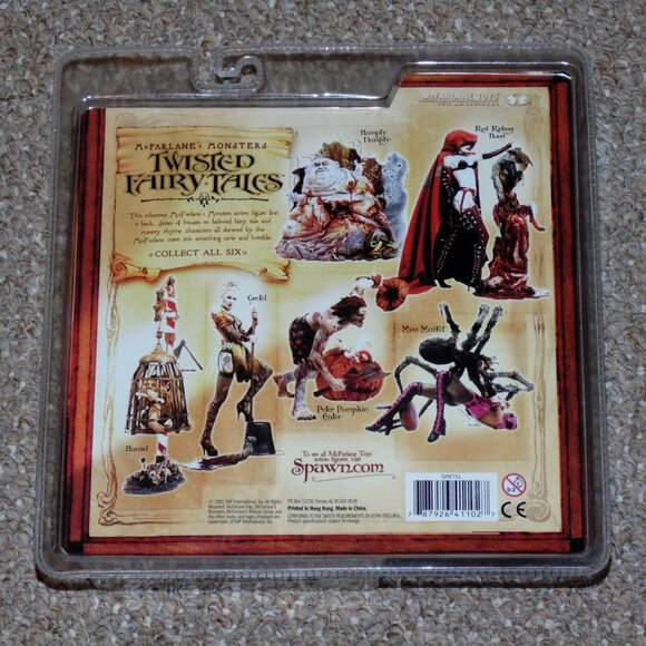 2005 McFarlane's Monsters Twisted Fairy Tales Gretel Brand New Sealed MIB - Picture 2 of 2